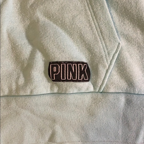 light blue PINK hoodie - Picture 6 of 7